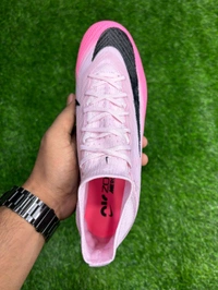 Mercurial Superfly 9 Baby Pink High-Top FG With Lace - 10
