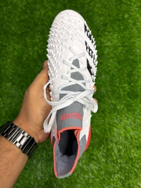 Predator Freak White Colour High-top FG With Lace - 6.5