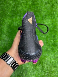 Predator Freak Purple High Top With Lace FG - 6