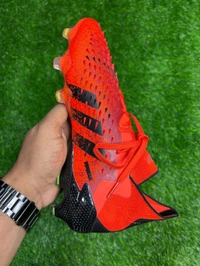 Predator Freak Orange High Top With Lace FG - 8