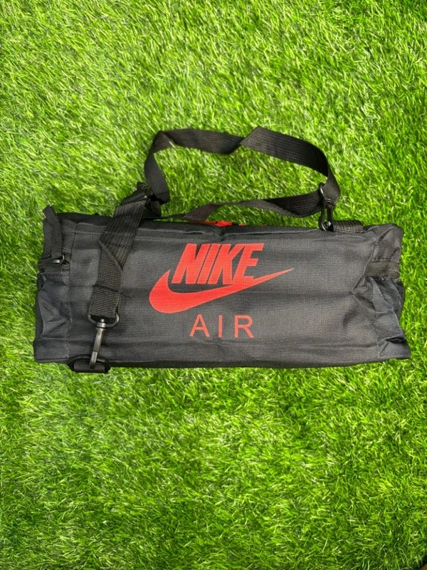 Black With Red Colour Boot And Kit Side Bag