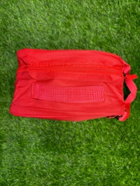 Red Colour Boot And Kit Side Bag