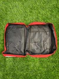 Red Colour Boot And Kit Side Bag