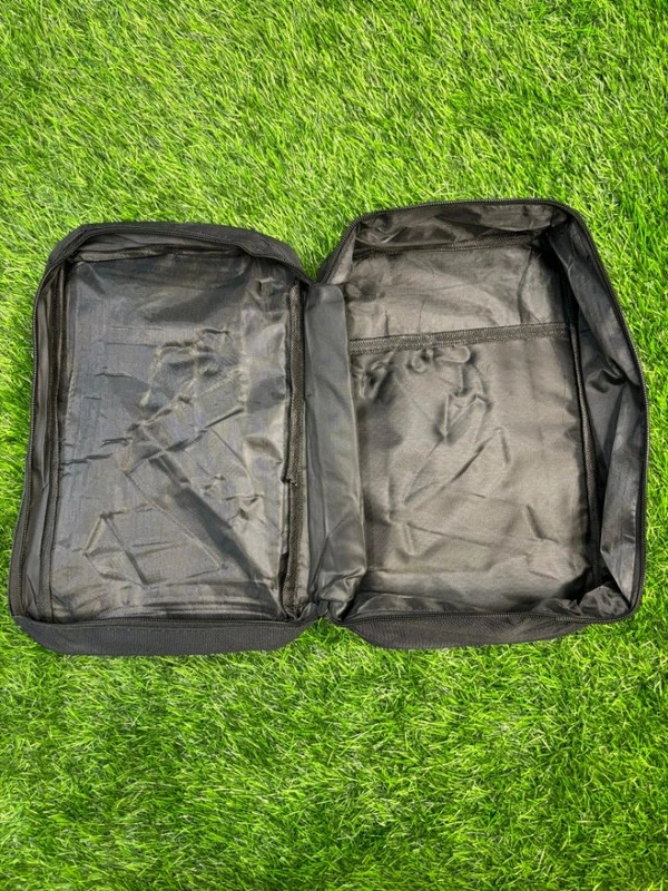 Black Colour Boot And Kit Side Bag