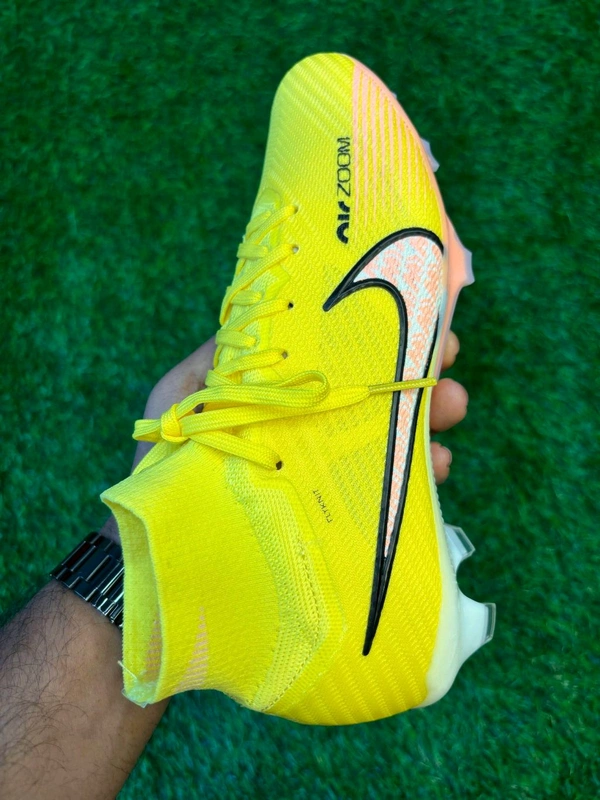 Airzoom Mercurial Superfly 9 High Top FG Yellow - 6