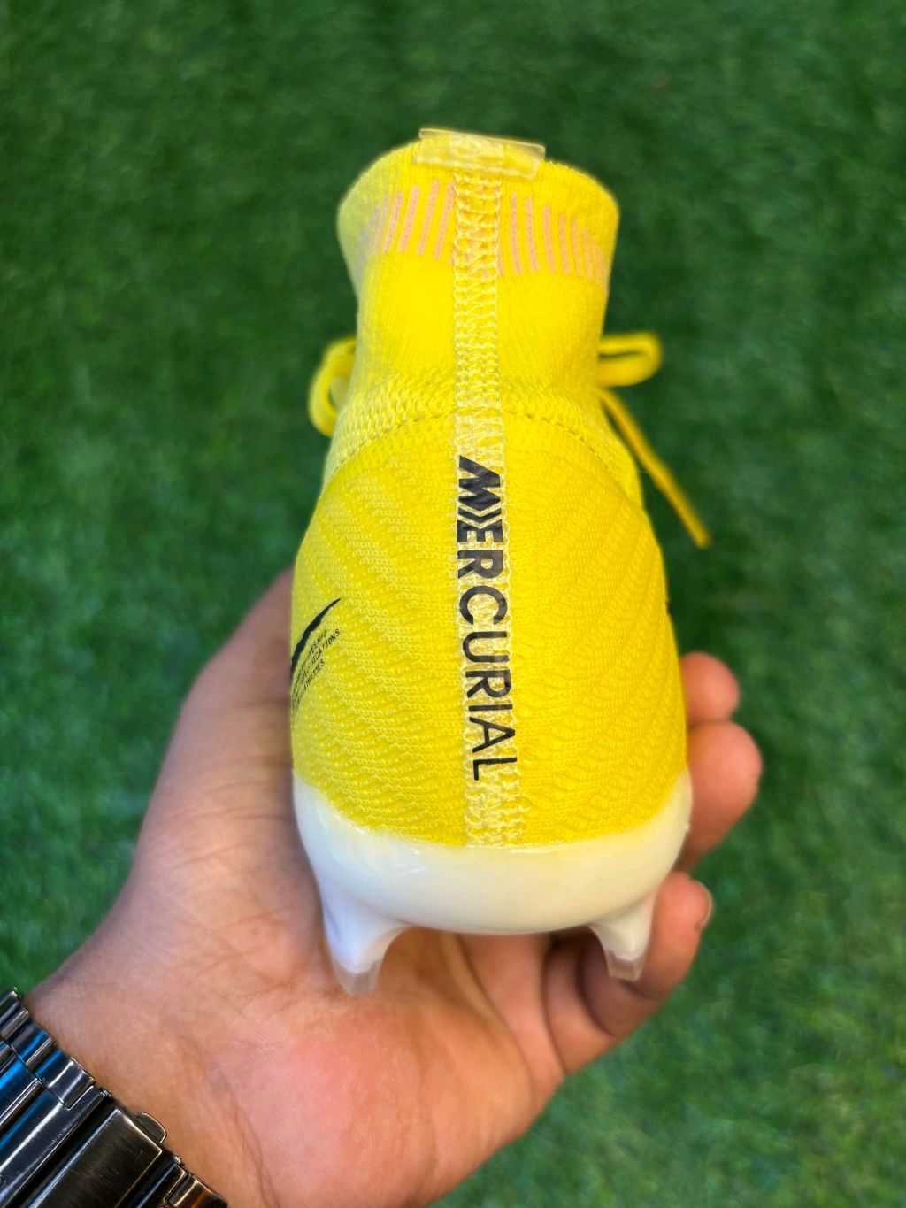 Airzoom Mercurial Superfly 9 High Top FG Yellow