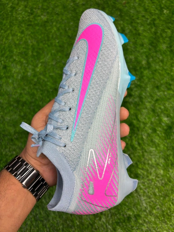 Mercurial Vapor 16 Grey And Pink Low Top FG - 7.5
