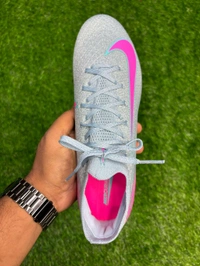 Mercurial Vapor 16 Grey And Pink Low Top FG - 7.5