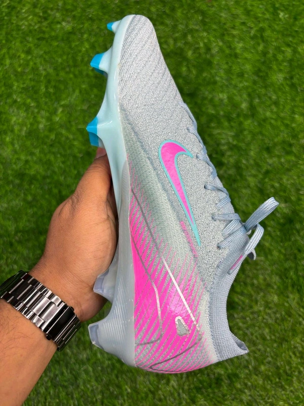 Mercurial Vapor 16 Grey And Pink Low Top FG - 7.5