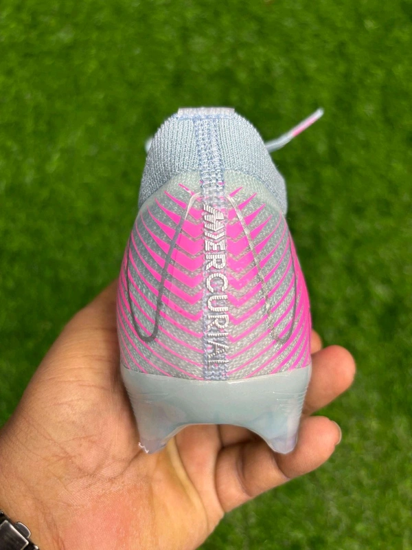 Mercurial Vapor 16 Grey And Pink Low Top FG - 7.5