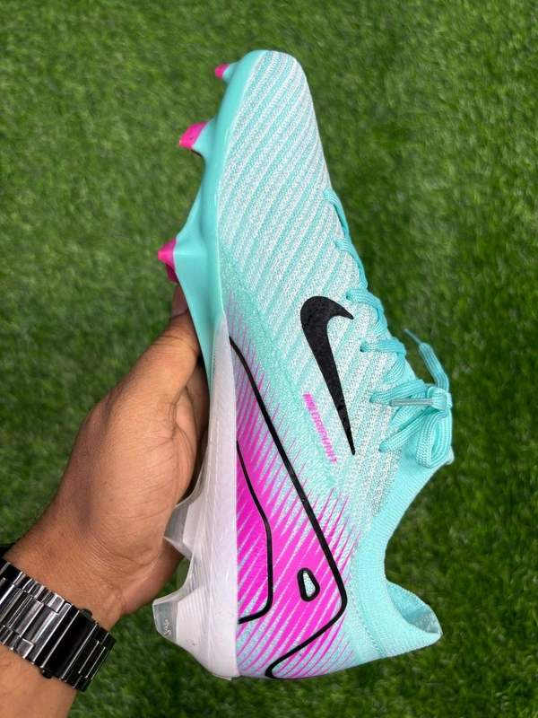 Mercurial Vapor 16 Sky-blue And Pink Low Top FG - 7
