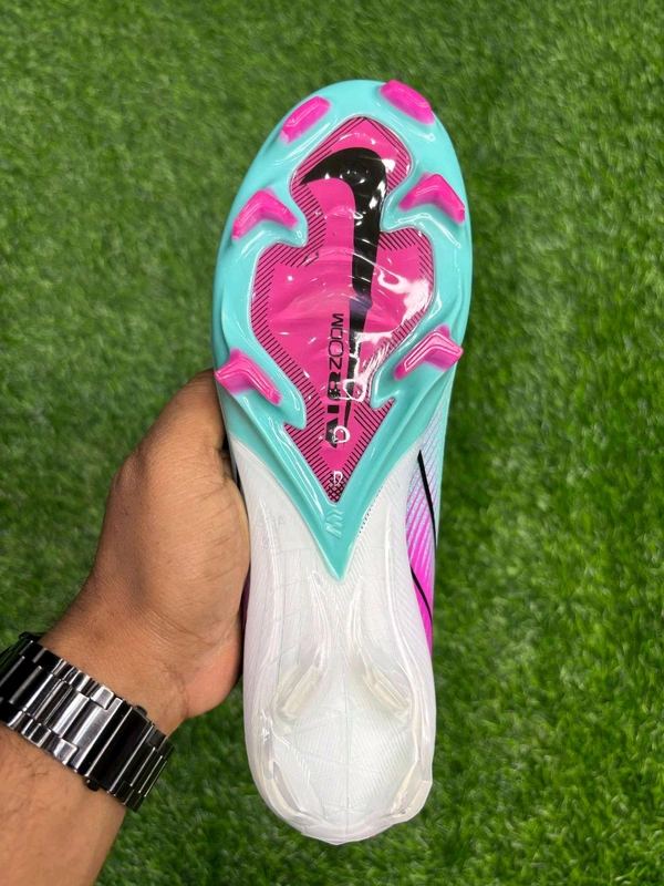 Mercurial Vapor 16 Sky-blue And Pink Low Top FG - 7