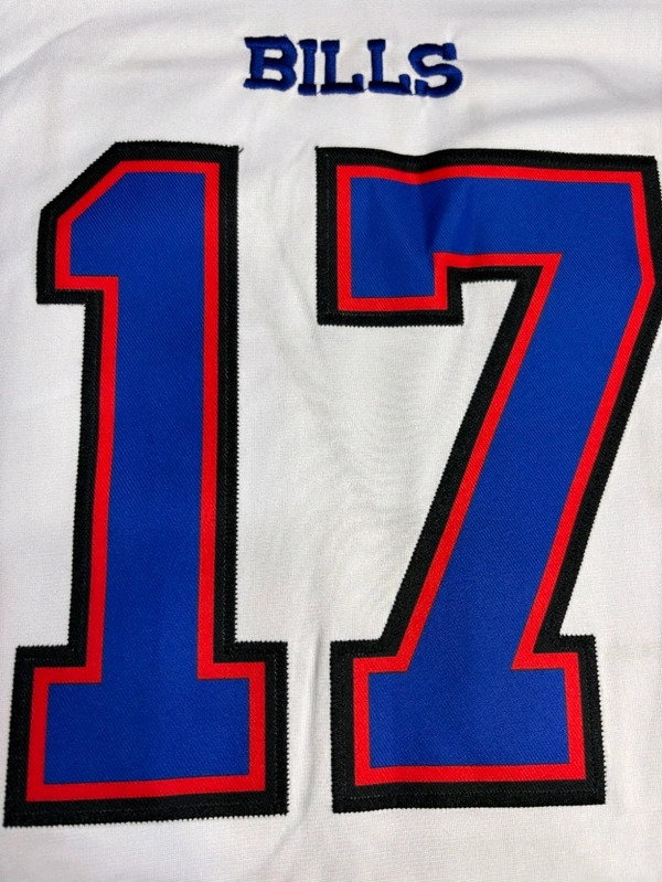 NFL Buffalo Bills White - ALLEN 17 - L