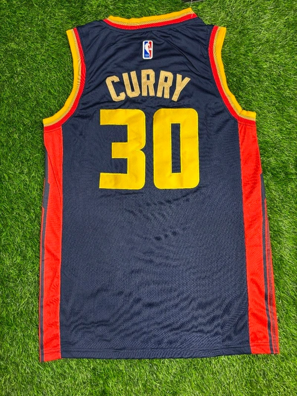 NBA Golden State Navy Blue - CURRY 30 - XL