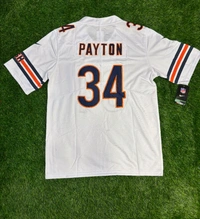NFL Chicago Bears White - PAYTON 34 - S