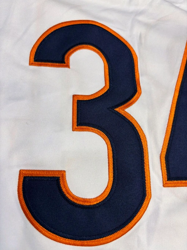 NFL Chicago Bears White - PAYTON 34 - L