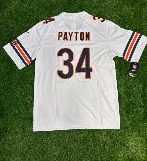 NFL Chicago Bears White - PAYTON 34 - L