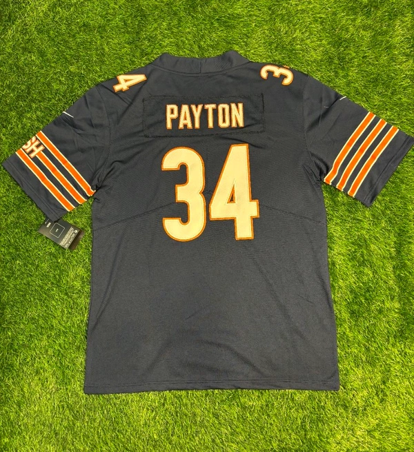 NFL Chicago Bears Black - PAYTON 34 - XL