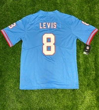 NFL Titans Oilers Sky Blue- LEVIS 8 - S