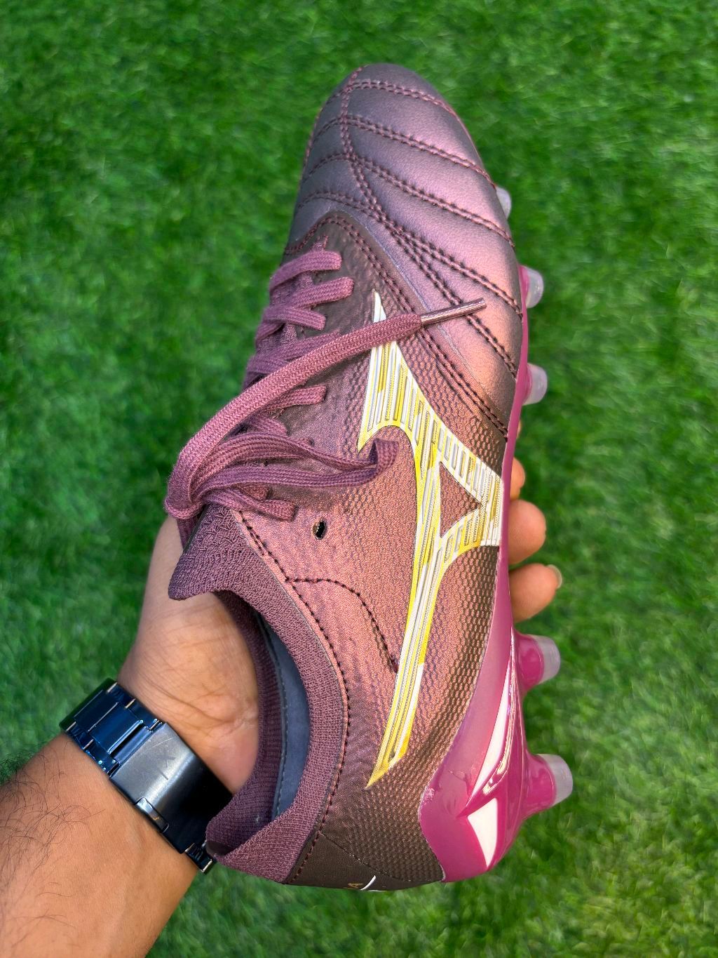 Mizuno Neo 4 Elite Brown With Lace