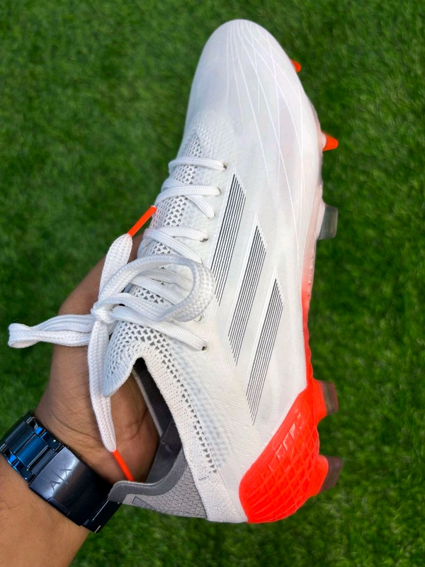 X Speedflow White Orange FG Low-Top With Lace - 8