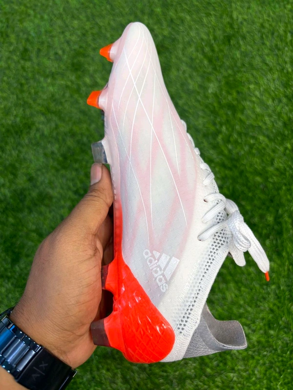 X Speedflow White Orange FG Low-Top With Lace - 8