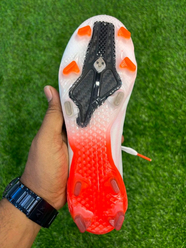 X Speedflow White Orange FG Low-Top With Lace - 8