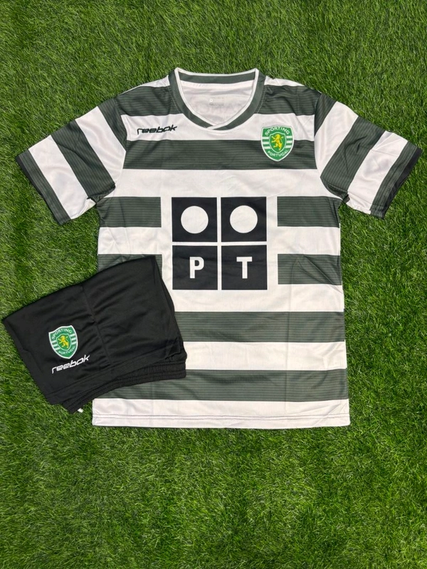 Retro Sporting Lisbon 01/03 Home Fan Edition With Short - M