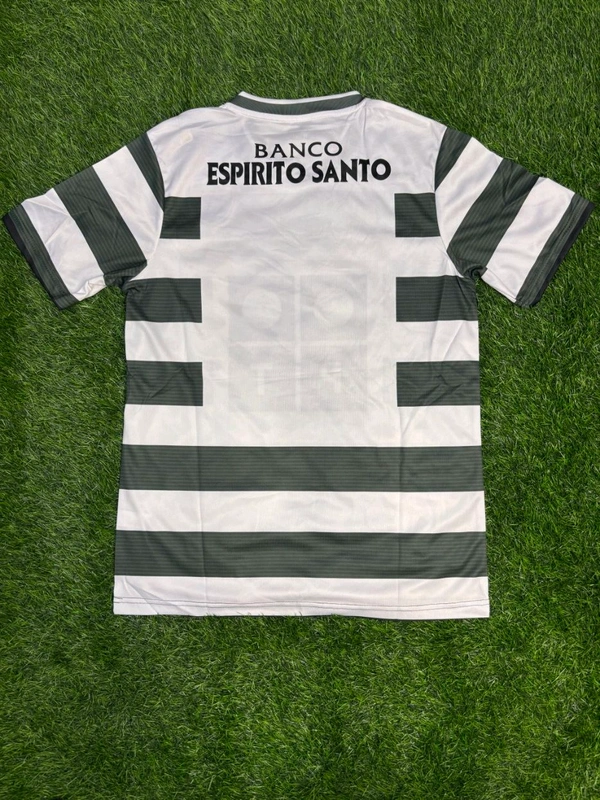 Retro Sporting Lisbon 01/03 Home Fan Edition With Short - M