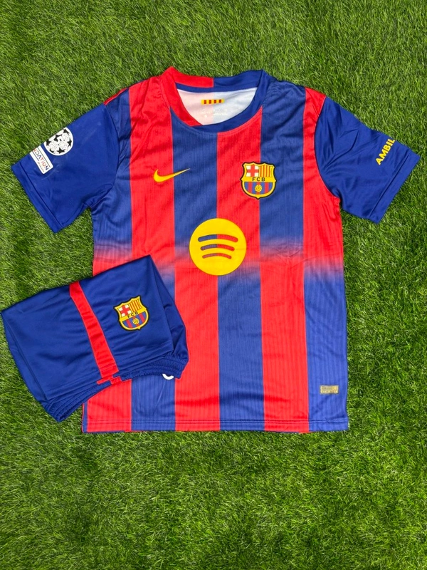 Fc Barcelona 25/26 Home Jersey Fan Edition With Short - S