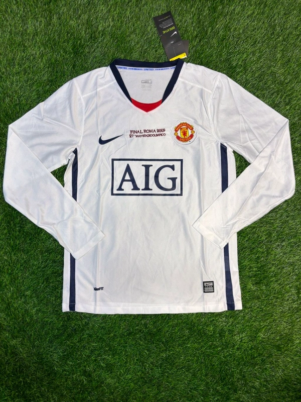 Retro Manchester United 2009 Champions League Final Jersey Full Sleeve - M