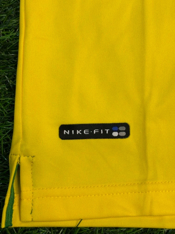 Retro Brazil 1998 World Cup Jersey Full Sleeve - S