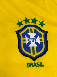 Retro Brazil 1998 World Cup Jersey Full Sleeve - M