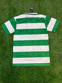 Retro Celtic Home 1989-90 Half Sleeve - S