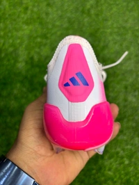 Predator Elite Foldover Grey And Pink Colour FG With Lace - 6