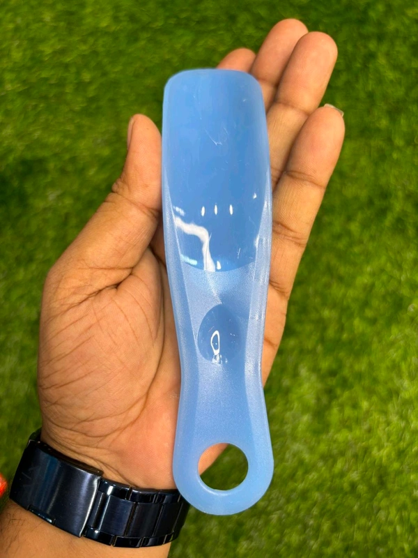 Premium Shoe Horn (Shoe Spoon) 1 Pis - Sky-blue