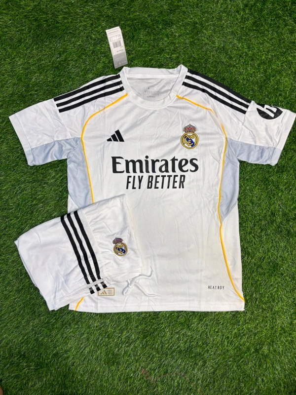 Madrid 25/26 Home Jersey Fan Edition With Short - XXL
