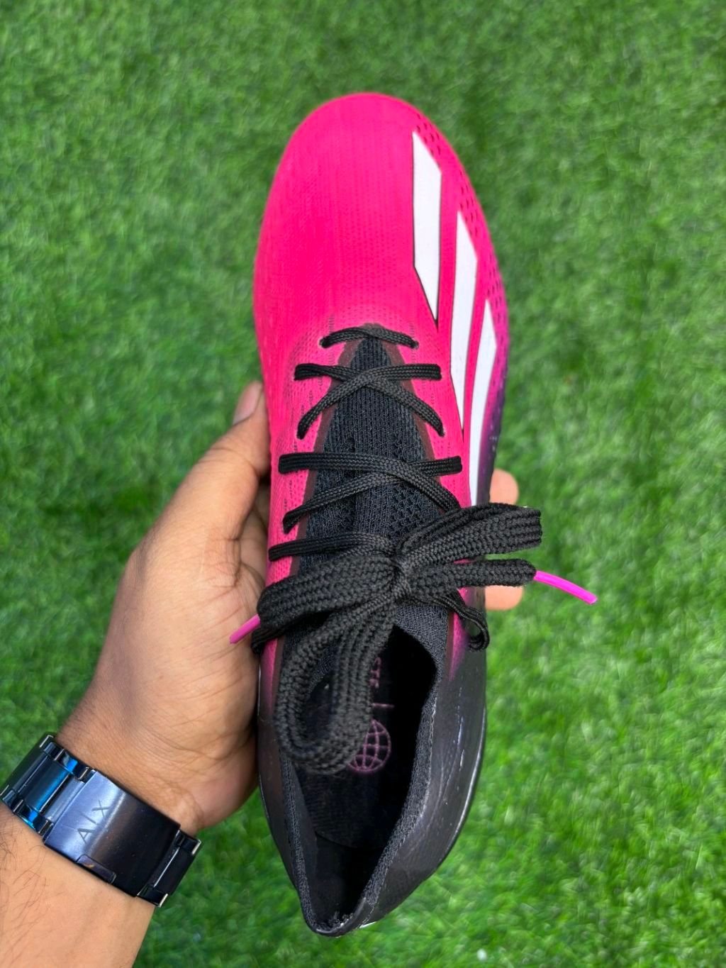 Speed Portal Pink And Black SG Low-top With Lace (Metal Changer)