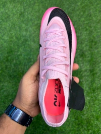 Mercurial Vapor 15 Baby Pink SG Low-top With Lace(Metal Changer) - 7