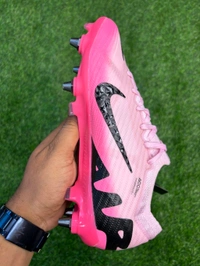 Mercurial Vapor 15 Baby Pink SG Low-top With Lace(Metal Changer) - 7