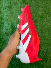 Predator Red Colour FG Without Lace Low-top - 9