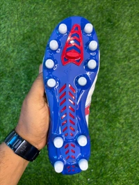 Mizuno Neo 3 White And Blue FG With Lace - 9.5