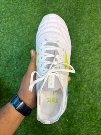 Mizuno Neo 3 White And Silver FG With Lace - 8