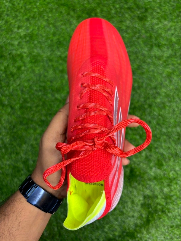 X Speedflow Red Colour Low-top With Lace FG - 6