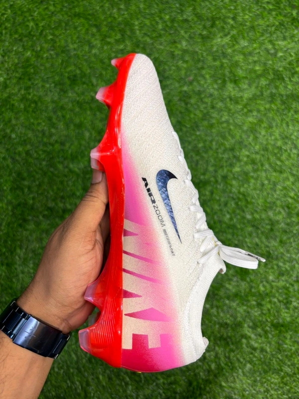 Mercurial Vapor 16 White Red Low-top With Lace FG - 2