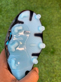 Hypervenom Phantom 3 Blue & Grey Low-top FG With Lace - 5.5