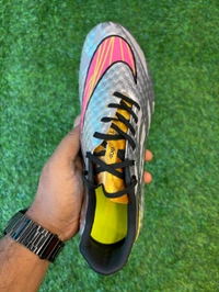 Hypervenom Phantom 3 Grey Green Low-top FG With Lace - 8.5