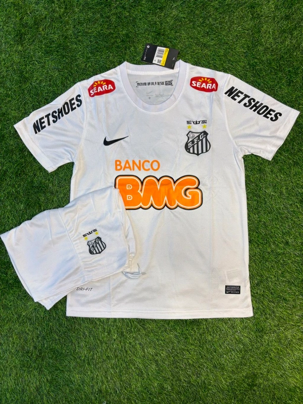 Retro Santos FC 2012 Home Fan Edition With Short - S