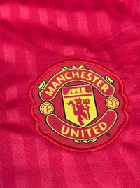 Retro Manchester United 2008 Home Fan Edition With Short - M