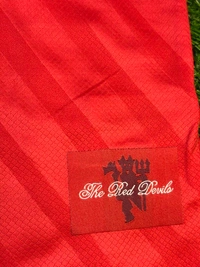 Retro Manchester United 2008 Home Fan Edition With Short - M